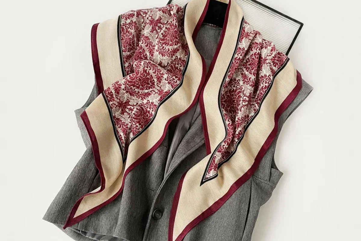 Silk scarf design service