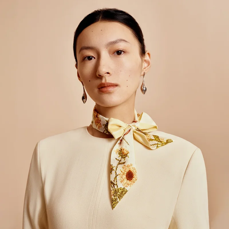 Custom silk scarf 2