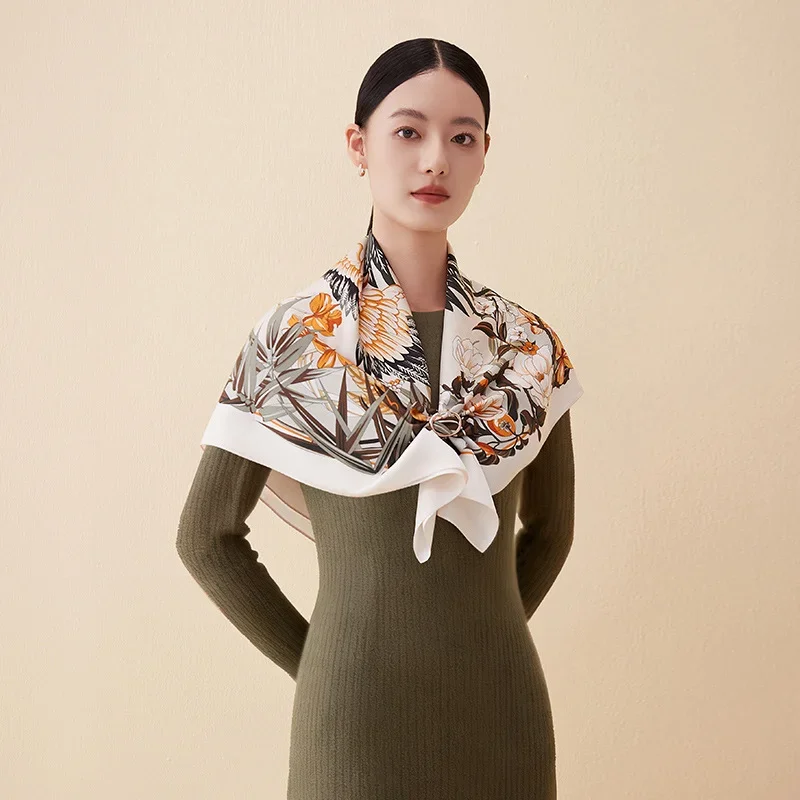 Silk scarf collection 13