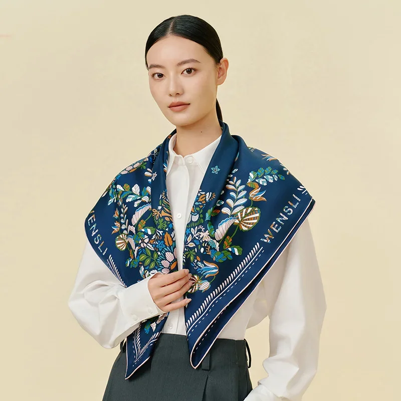 Silk scarf collection 43