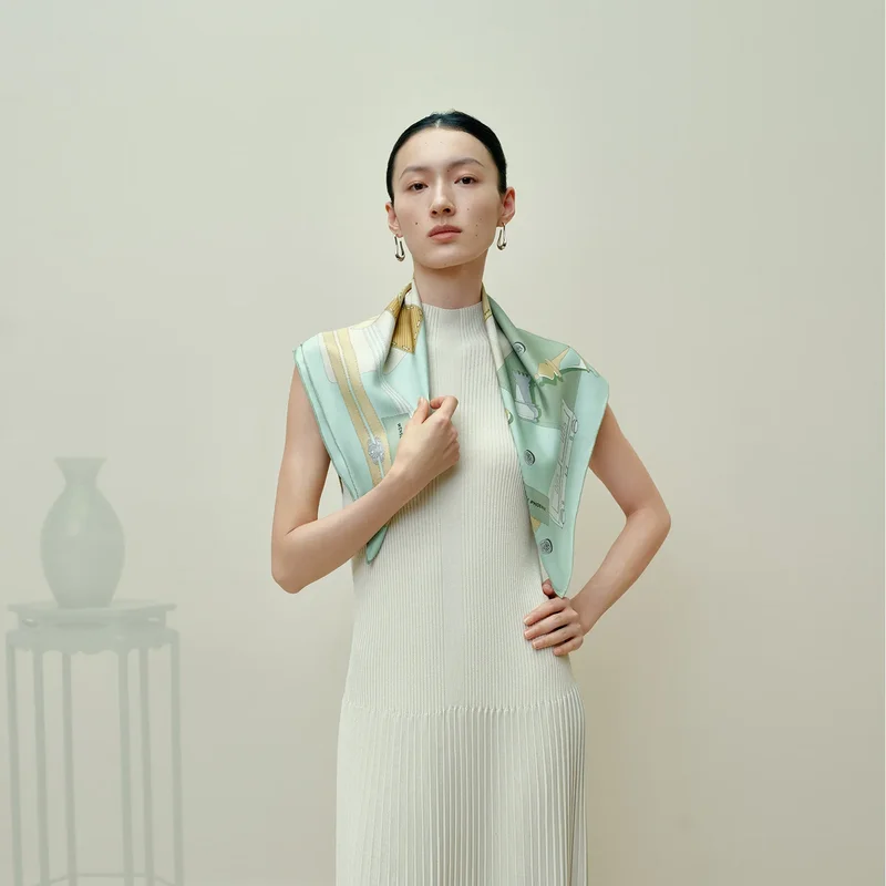 Custom silk scarf 47