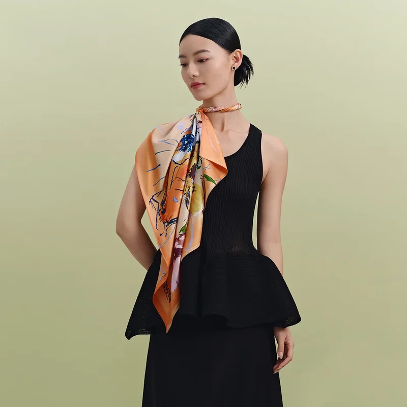Fashion silk scarf 53