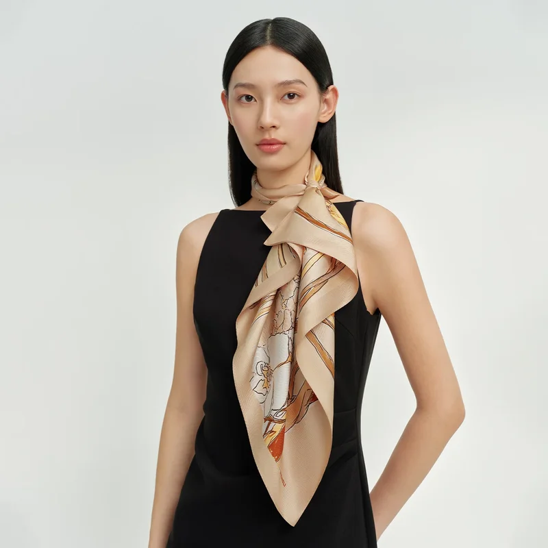 Silk scarf collection 58