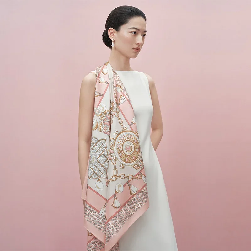 Runway silk scarf 59