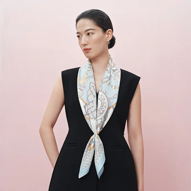 Silk scarf gift 60