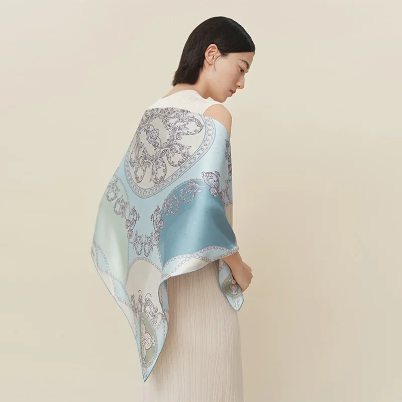 Custom silk scarf 62