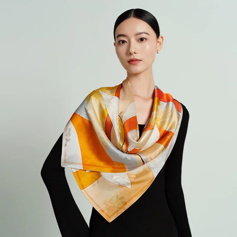 Runway silk scarf 89