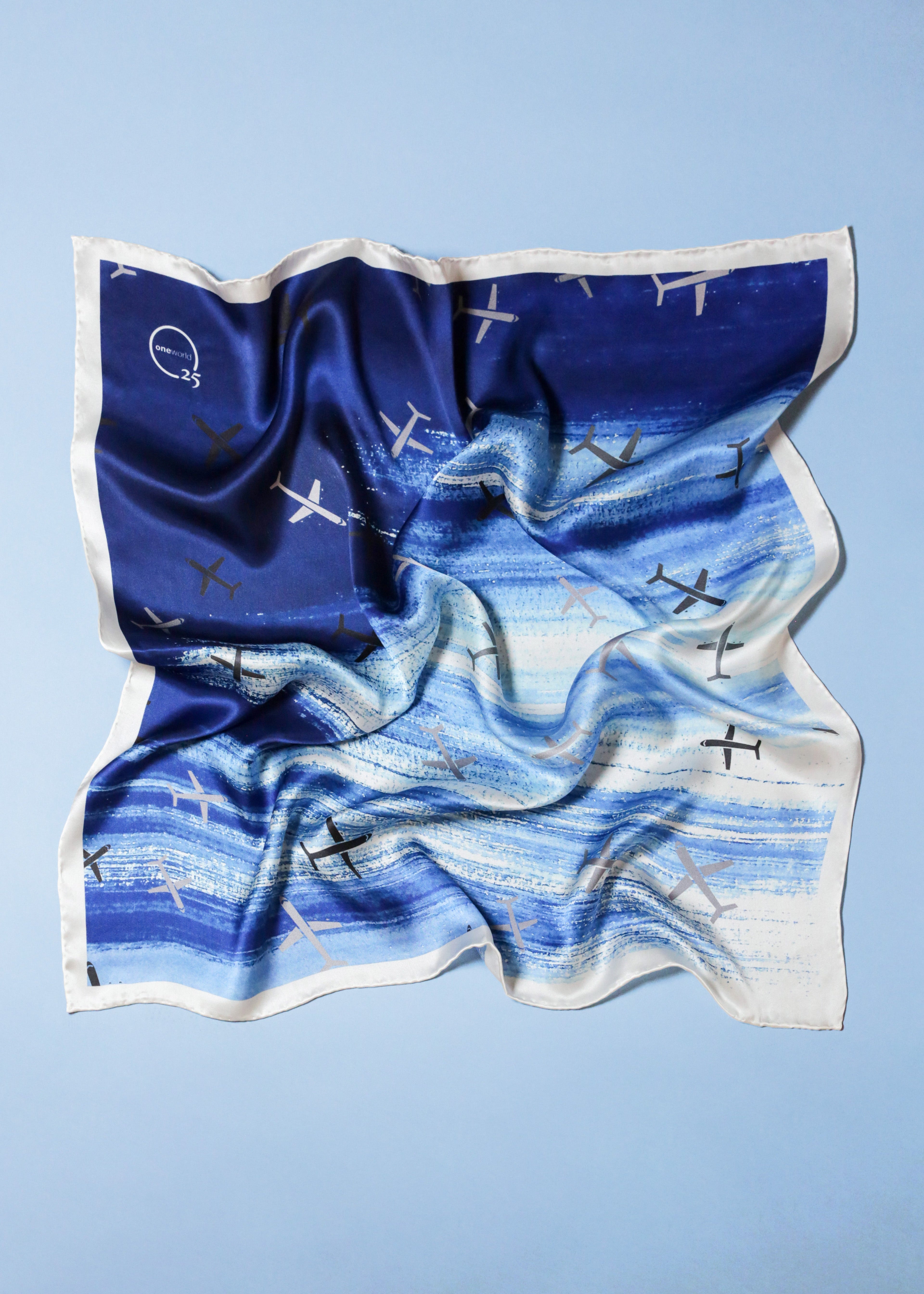 One World Silk Scarf
