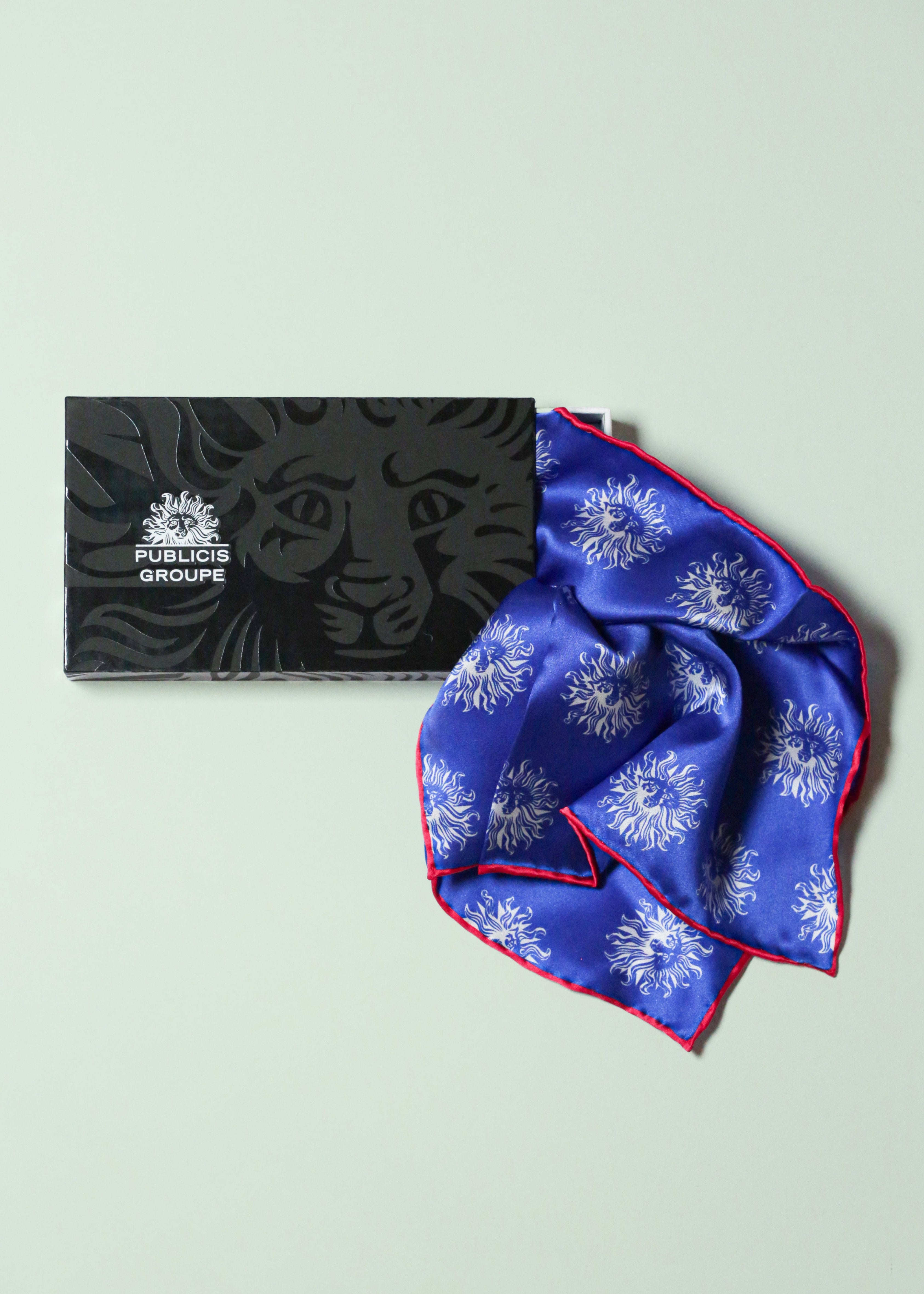 Publicis Media Custom Silk Scarf