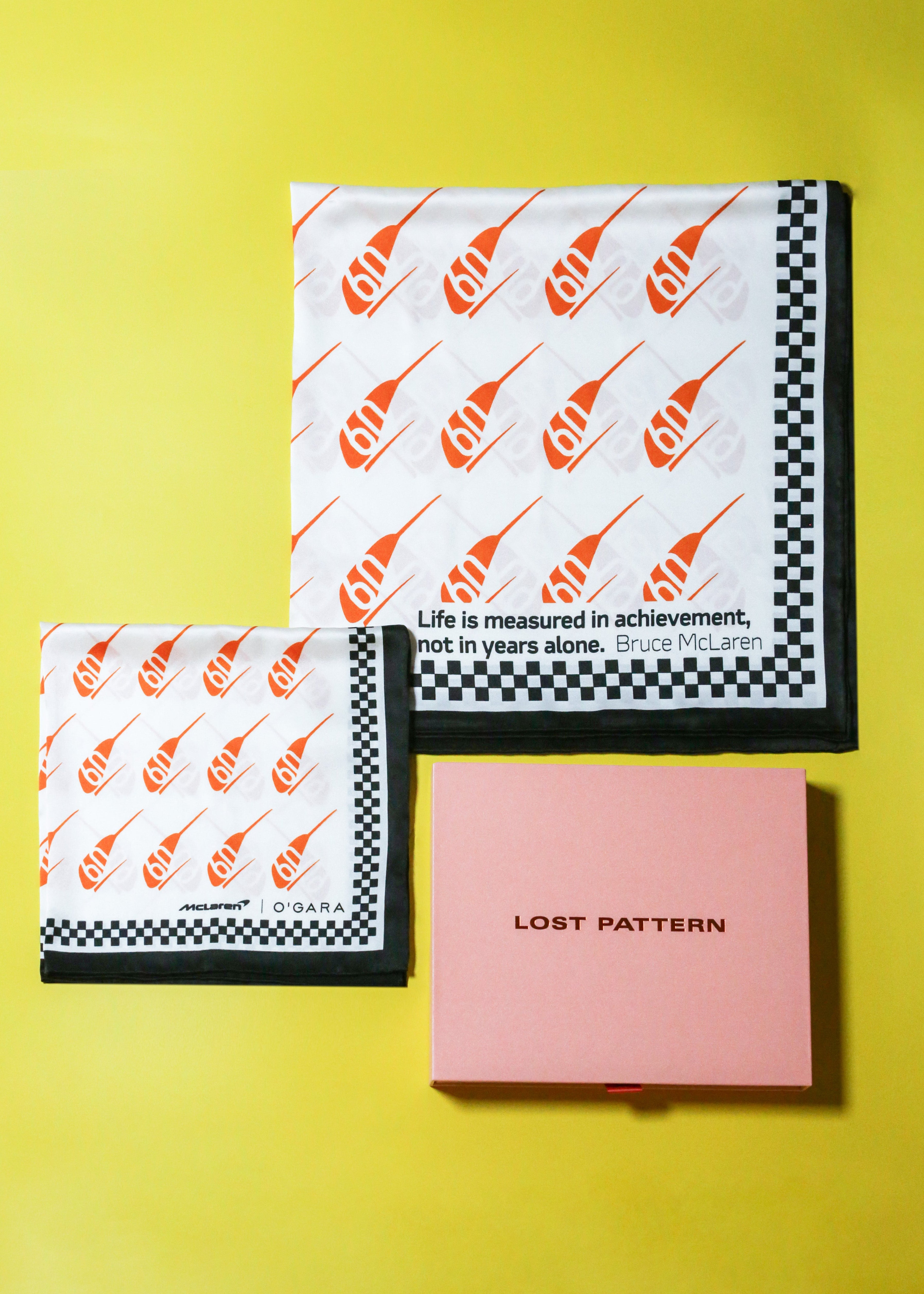McLaren Silk Scarf for Formula One