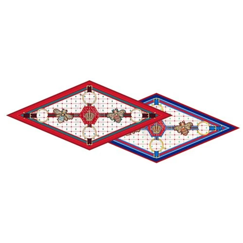 Custom diamond silk scarves